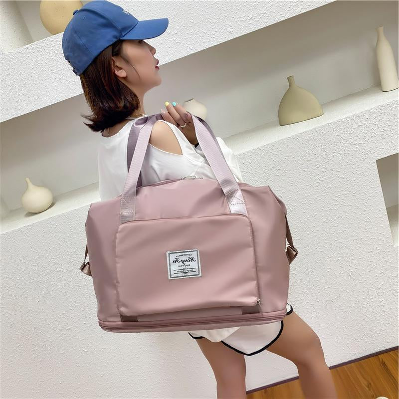 Foldable Waterproof Travel Bag – Large Capacity Gym & Weekend Bag  
