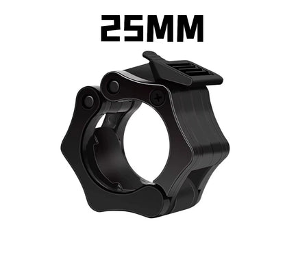 Barbell & Dumbbell Collar Locks – Spring Clips for Weightlifting (25–30 mm)  