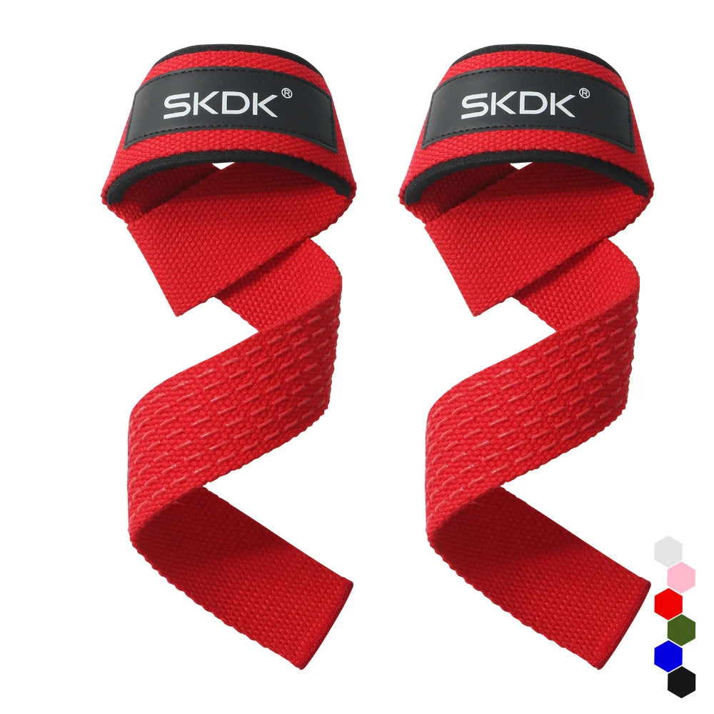 2-Piece Weightlifting Wrist Straps – Adjustable Non-Slip Grip Support  