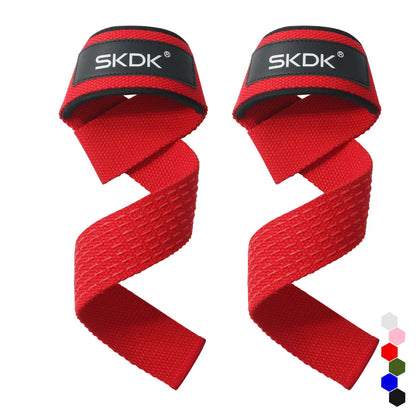 2-Piece Weightlifting Wrist Straps – Adjustable Non-Slip Grip Support  