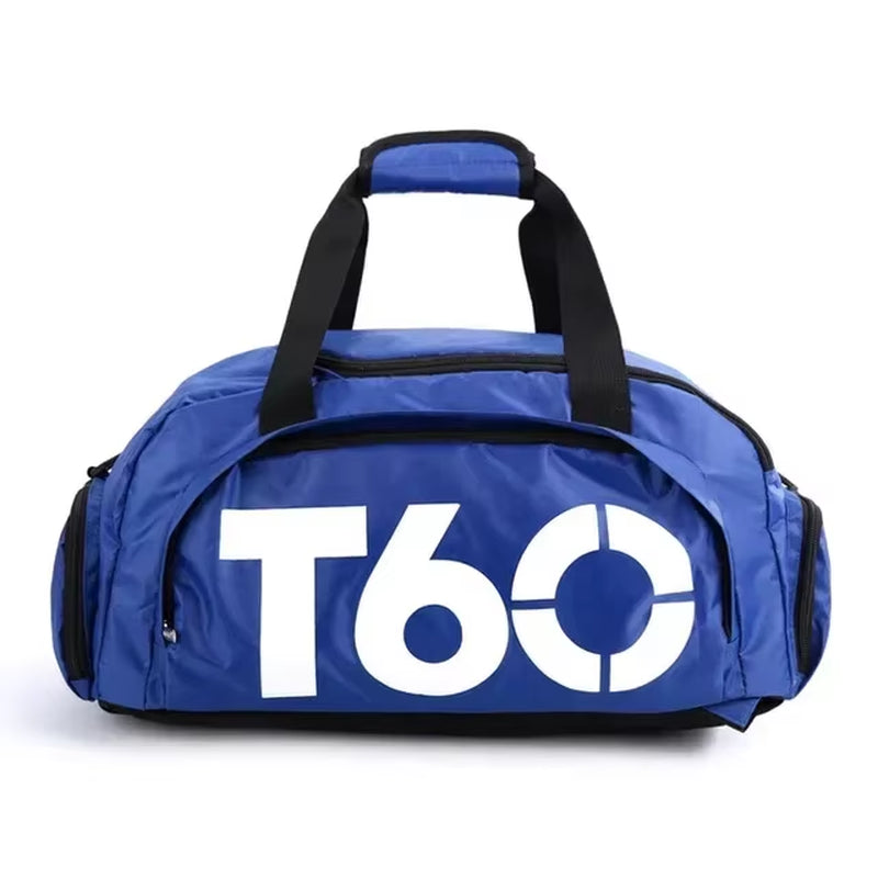 T60 Waterproof Gym Bag – Multifunctional Travel & Training Backpack  