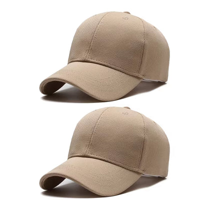 Pineapple Cloth Light Plate Simple Hat Men'S Casual Baseball Cap Fashion Visor Hat Minimalist Female Cap, Big Head Circumference