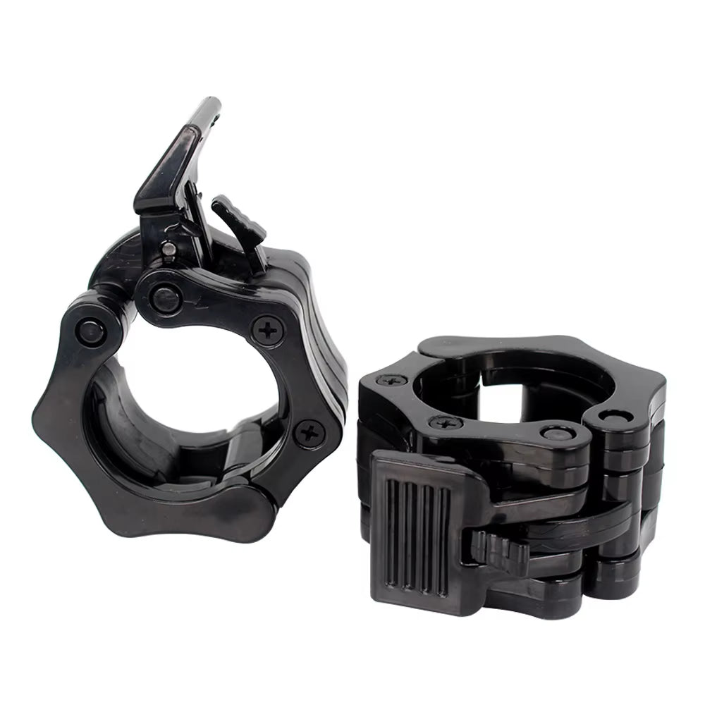 Barbell & Dumbbell Collar Locks – Spring Clips for Weightlifting (25–30 mm)  