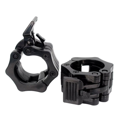 Barbell & Dumbbell Collar Locks – Spring Clips for Weightlifting (25–30 mm)  
