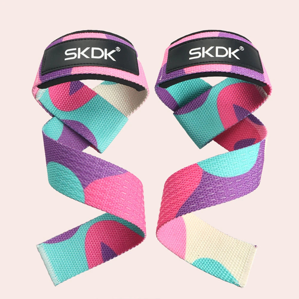 2-Piece Weightlifting Wrist Straps – Adjustable Non-Slip Grip Support  