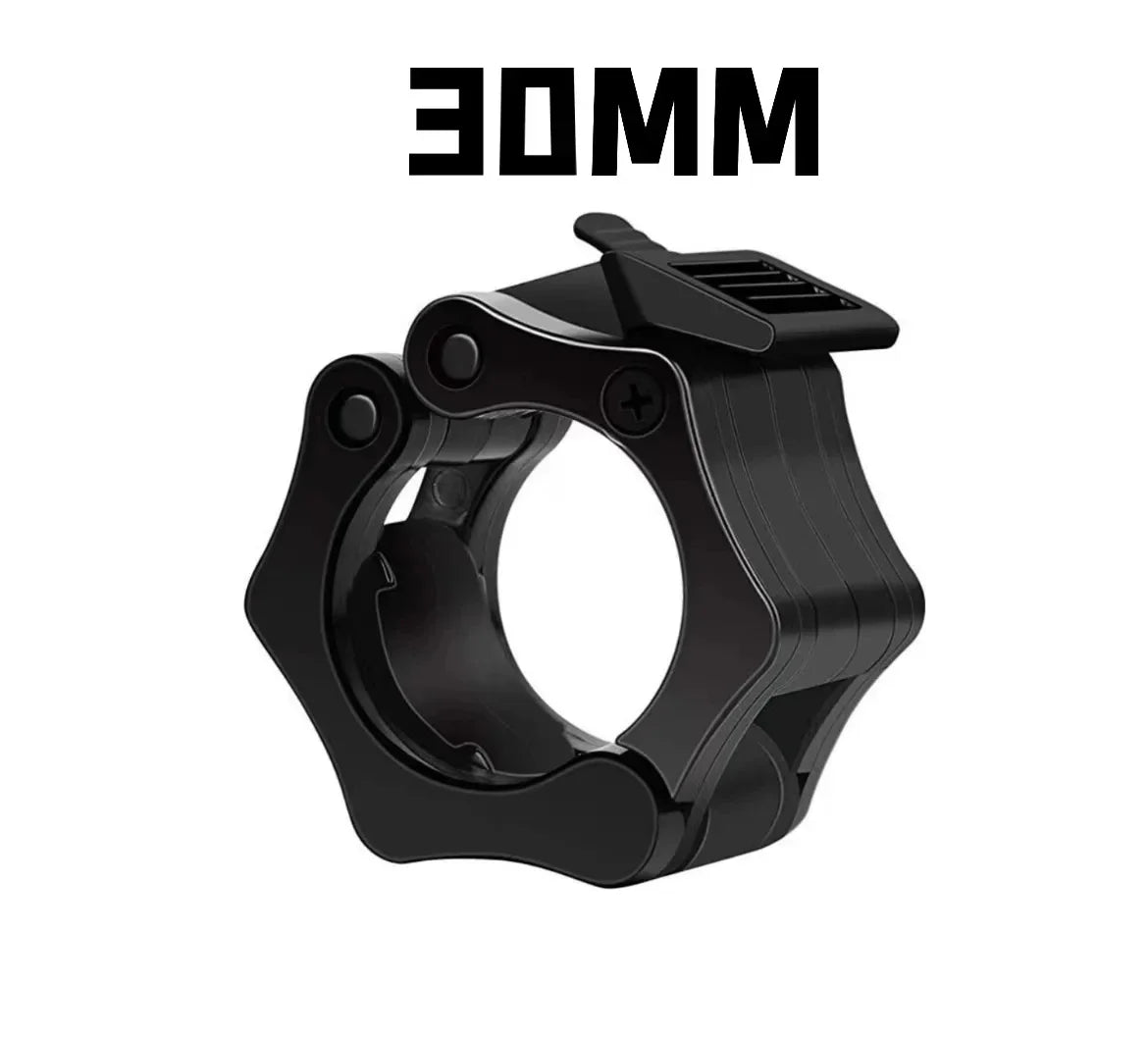 Barbell & Dumbbell Collar Locks – Spring Clips for Weightlifting (25–30 mm)  