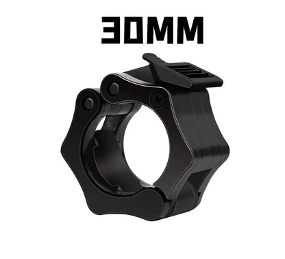 Barbell & Dumbbell Collar Locks – Spring Clips for Weightlifting (25–30 mm)  