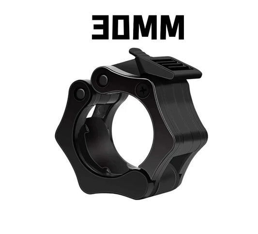 Barbell & Dumbbell Collar Locks – Spring Clips for Weightlifting (25–30 mm)  