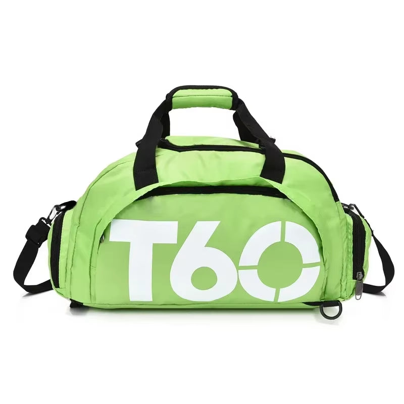T60 Waterproof Gym Bag – Multifunctional Travel & Training Backpack  