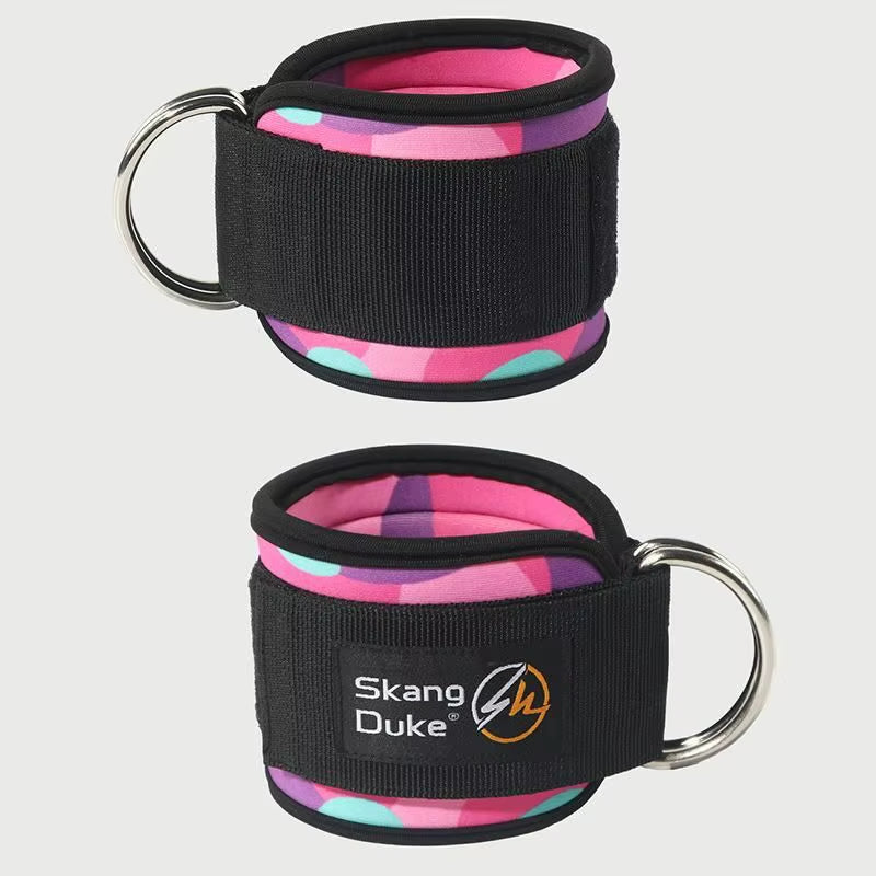 Padded Ankle Straps – D-Ring Attachments for Cable Machines (1–2 pcs)  