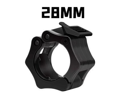 Barbell & Dumbbell Collar Locks – Spring Clips for Weightlifting (25–30 mm)  