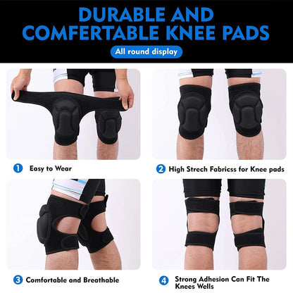 Knee Pads – Sports Protective Gear for Basketball, Football & Skating  
