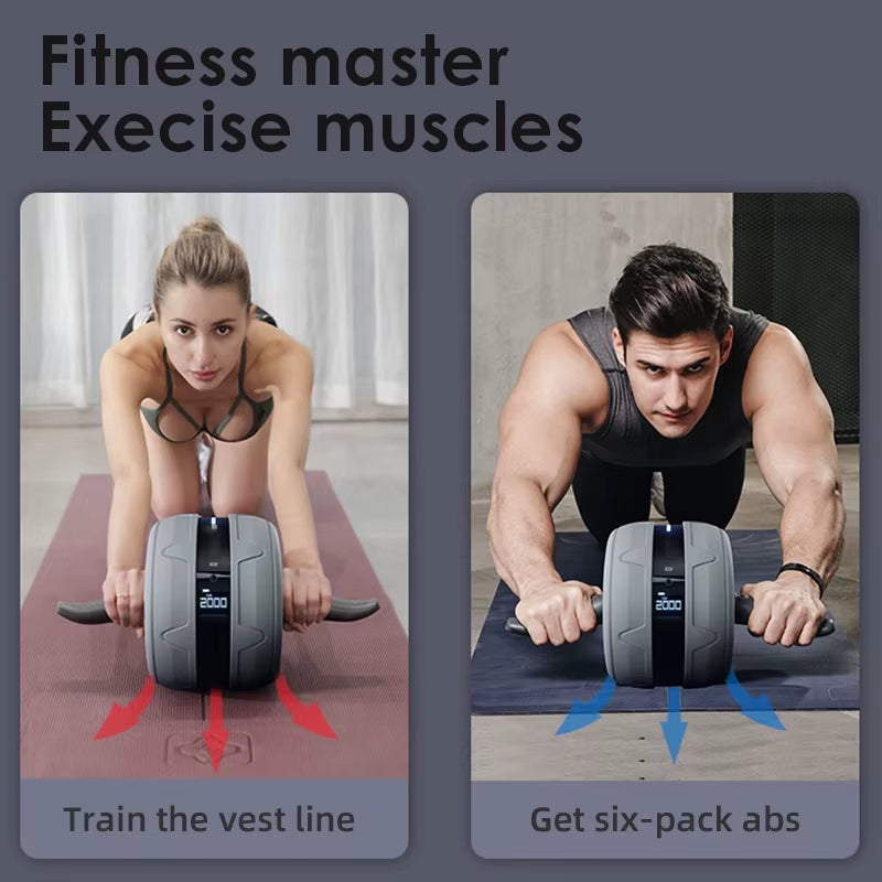AB Roller Wheel – Core Training Equipment for Home Gym  