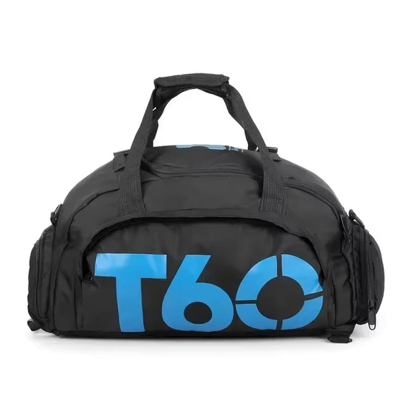 T60 Waterproof Gym Bag – Multifunctional Travel & Training Backpack  