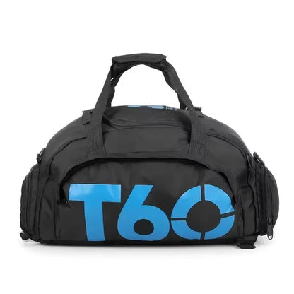 T60 Waterproof Gym Bag – Multifunctional Travel & Training Backpack  