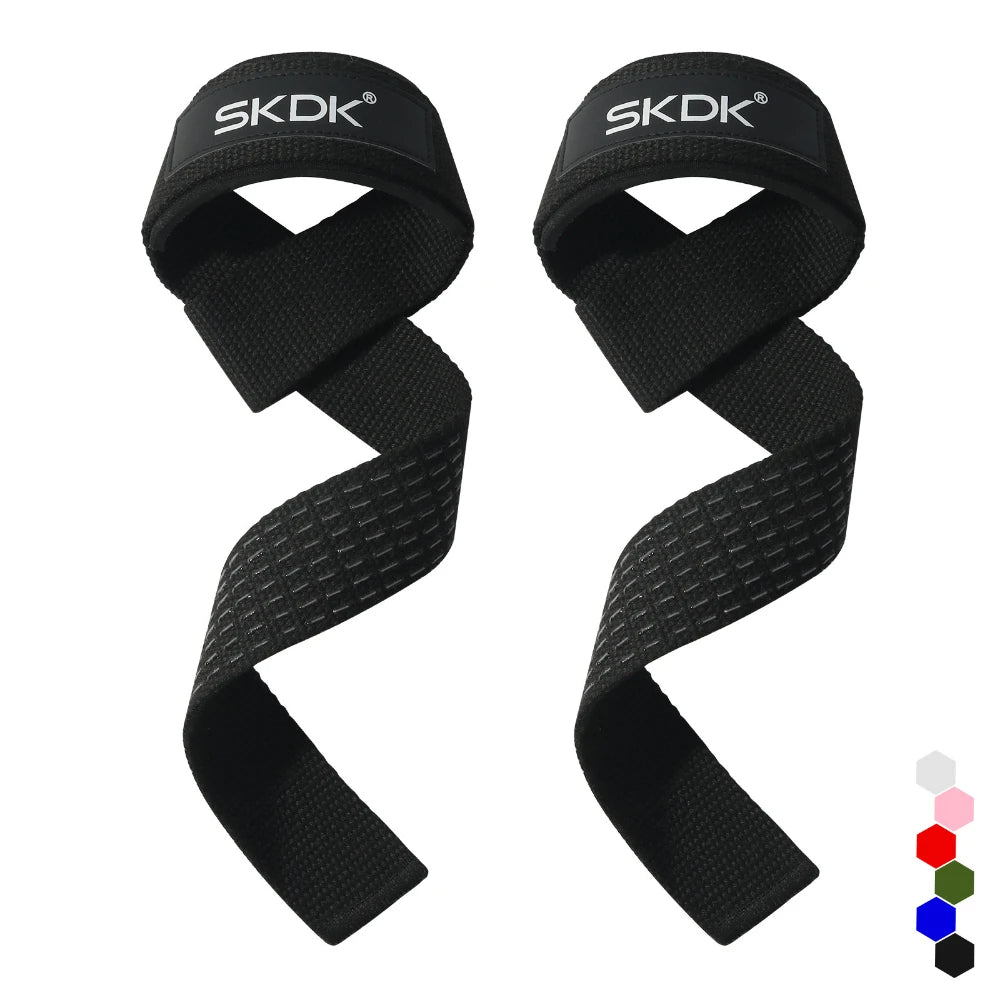 2-Piece Weightlifting Wrist Straps – Adjustable Non-Slip Grip Support  