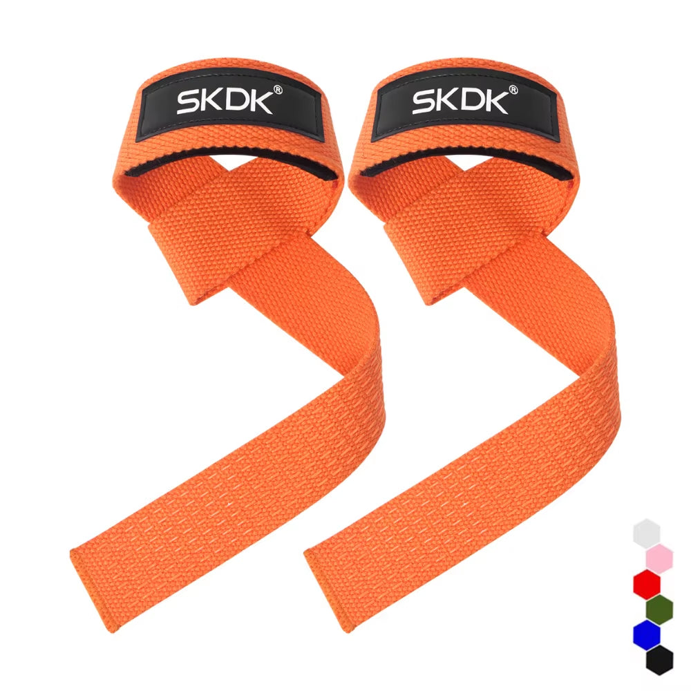 2-Piece Weightlifting Wrist Straps – Adjustable Non-Slip Grip Support  