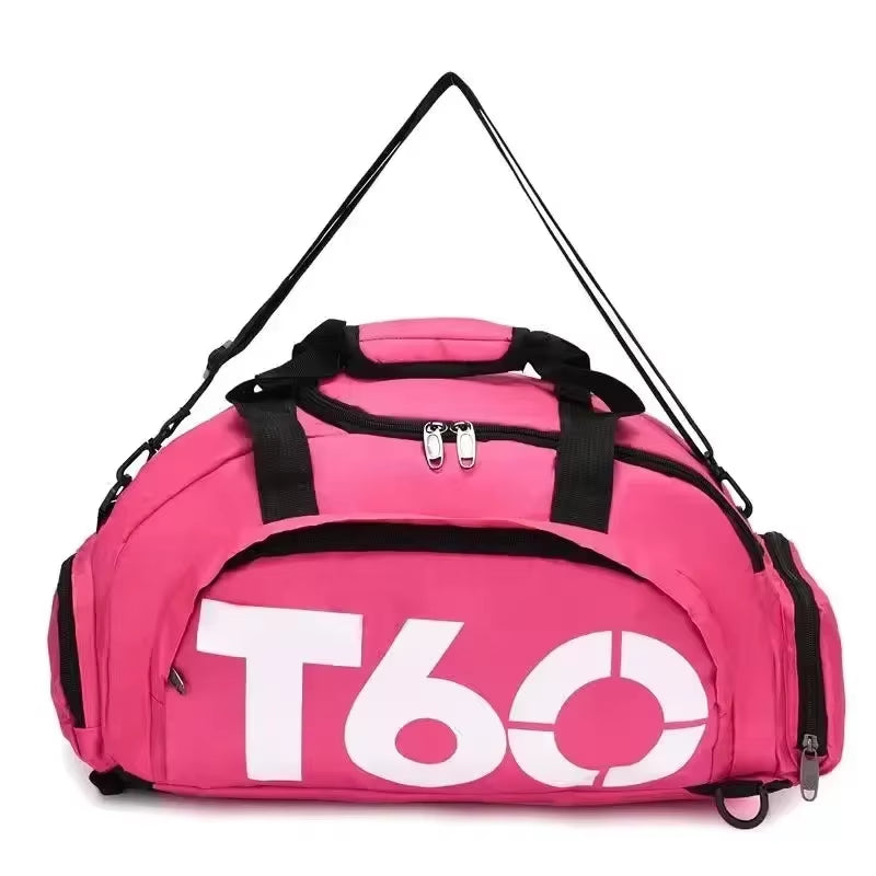 T60 Waterproof Gym Bag – Multifunctional Travel & Training Backpack  