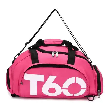 T60 Waterproof Gym Bag – Multifunctional Travel & Training Backpack  