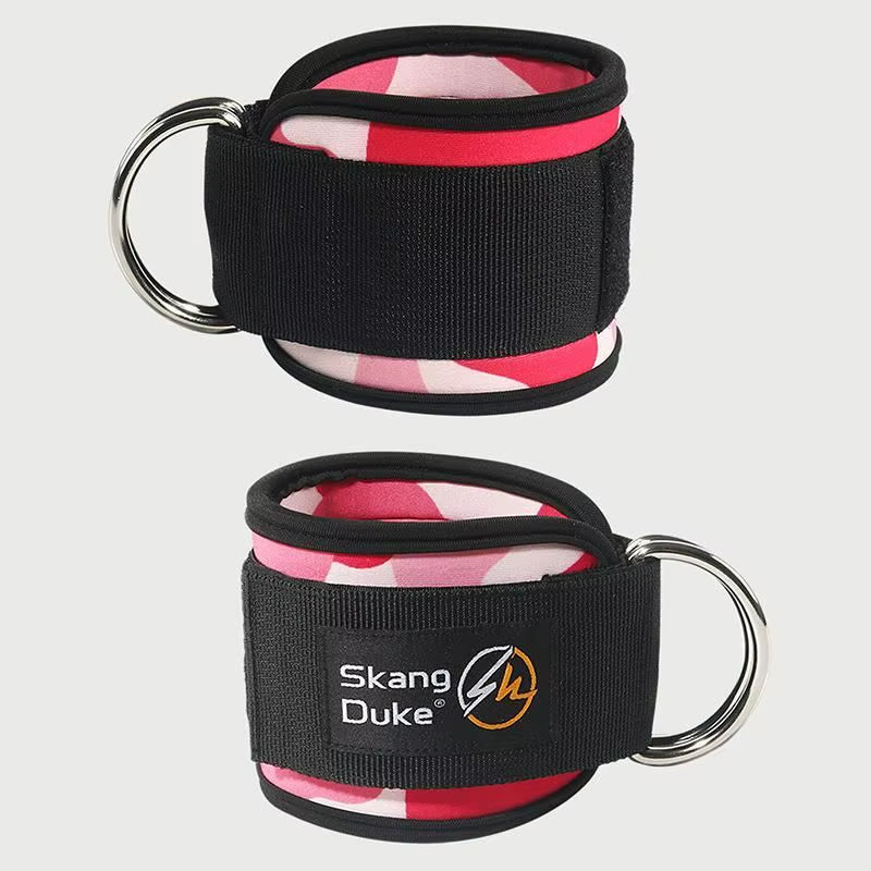 Padded Ankle Straps – D-Ring Attachments for Cable Machines (1–2 pcs)  