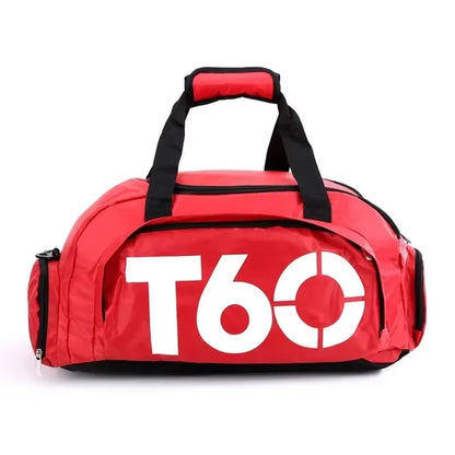 T60 Waterproof Gym Bag – Multifunctional Travel & Training Backpack  