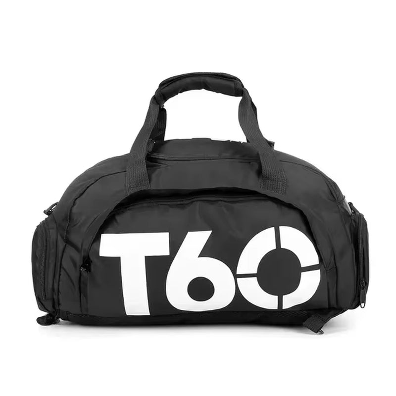 T60 Waterproof Gym Bag – Multifunctional Travel & Training Backpack  