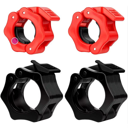 Barbell & Dumbbell Collar Locks – Spring Clips for Weightlifting (25–30 mm)  