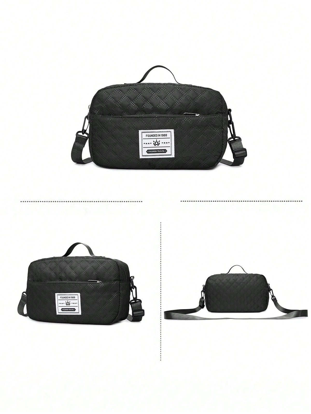 2-Piece Travel Tote Set – Large Capacity Mommy & Gym Bags with Wet/Dry Separation