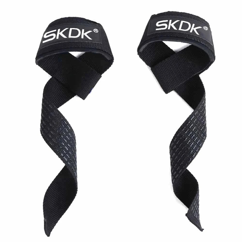 2-Piece Weightlifting Wrist Straps – Adjustable Non-Slip Grip Support  