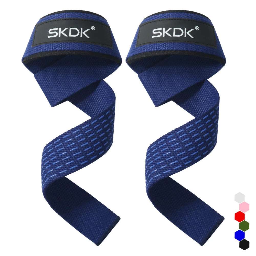 2-Piece Weightlifting Wrist Straps – Adjustable Non-Slip Grip Support  