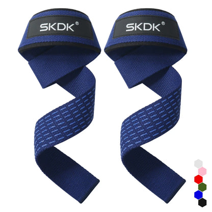 2-Piece Weightlifting Wrist Straps – Adjustable Non-Slip Grip Support  