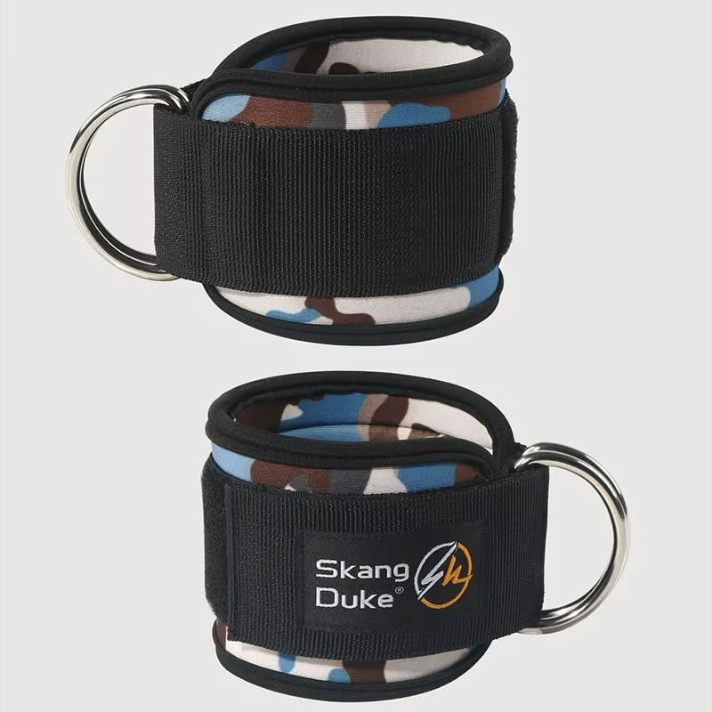 Padded Ankle Straps – D-Ring Attachments for Cable Machines (1–2 pcs)  