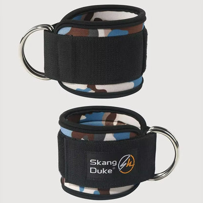Padded Ankle Straps – D-Ring Attachments for Cable Machines (1–2 pcs)  