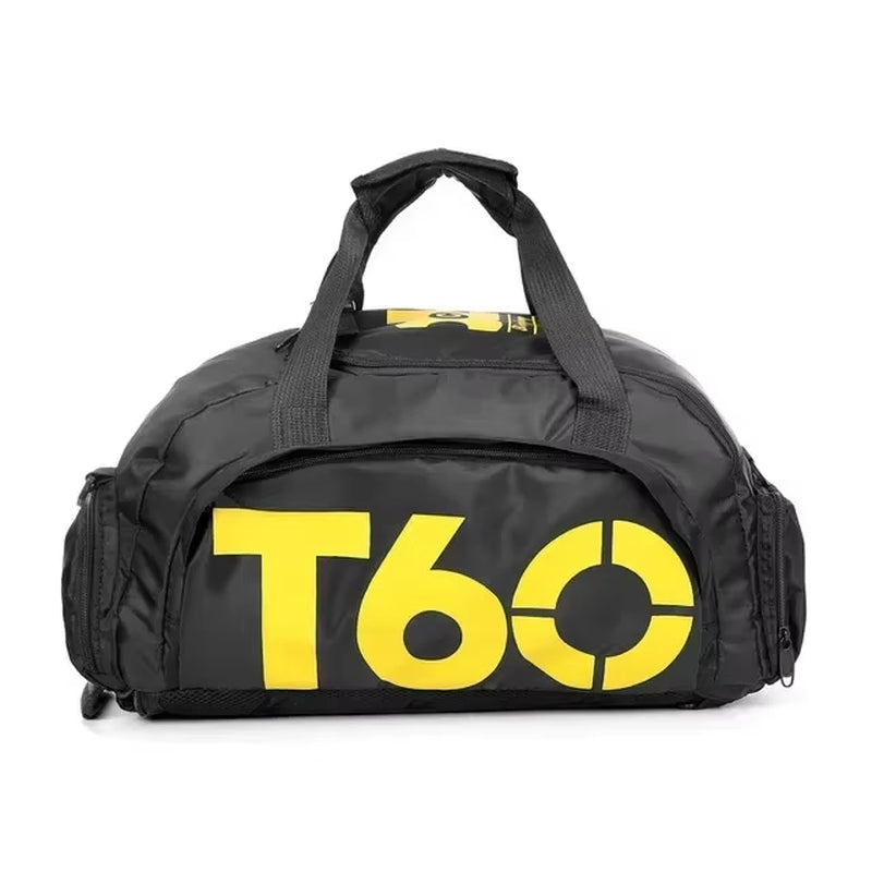 T60 Waterproof Gym Bag – Multifunctional Travel & Training Backpack  