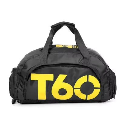 T60 Waterproof Gym Bag – Multifunctional Travel & Training Backpack  
