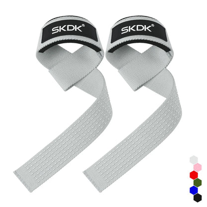 2-Piece Weightlifting Wrist Straps – Adjustable Non-Slip Grip Support  