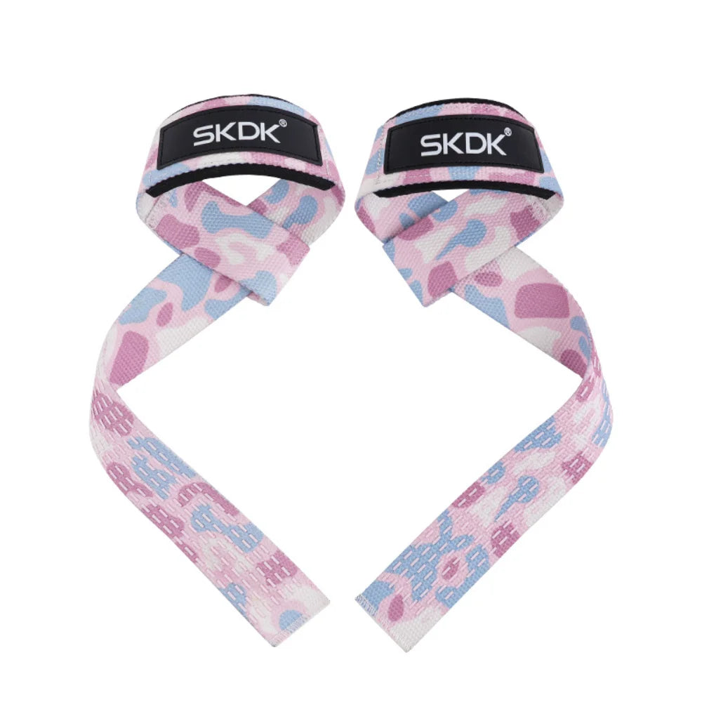 2-Piece Weightlifting Wrist Straps – Adjustable Non-Slip Grip Support  