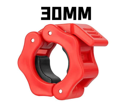 Barbell & Dumbbell Collar Locks – Spring Clips for Weightlifting (25–30 mm)  
