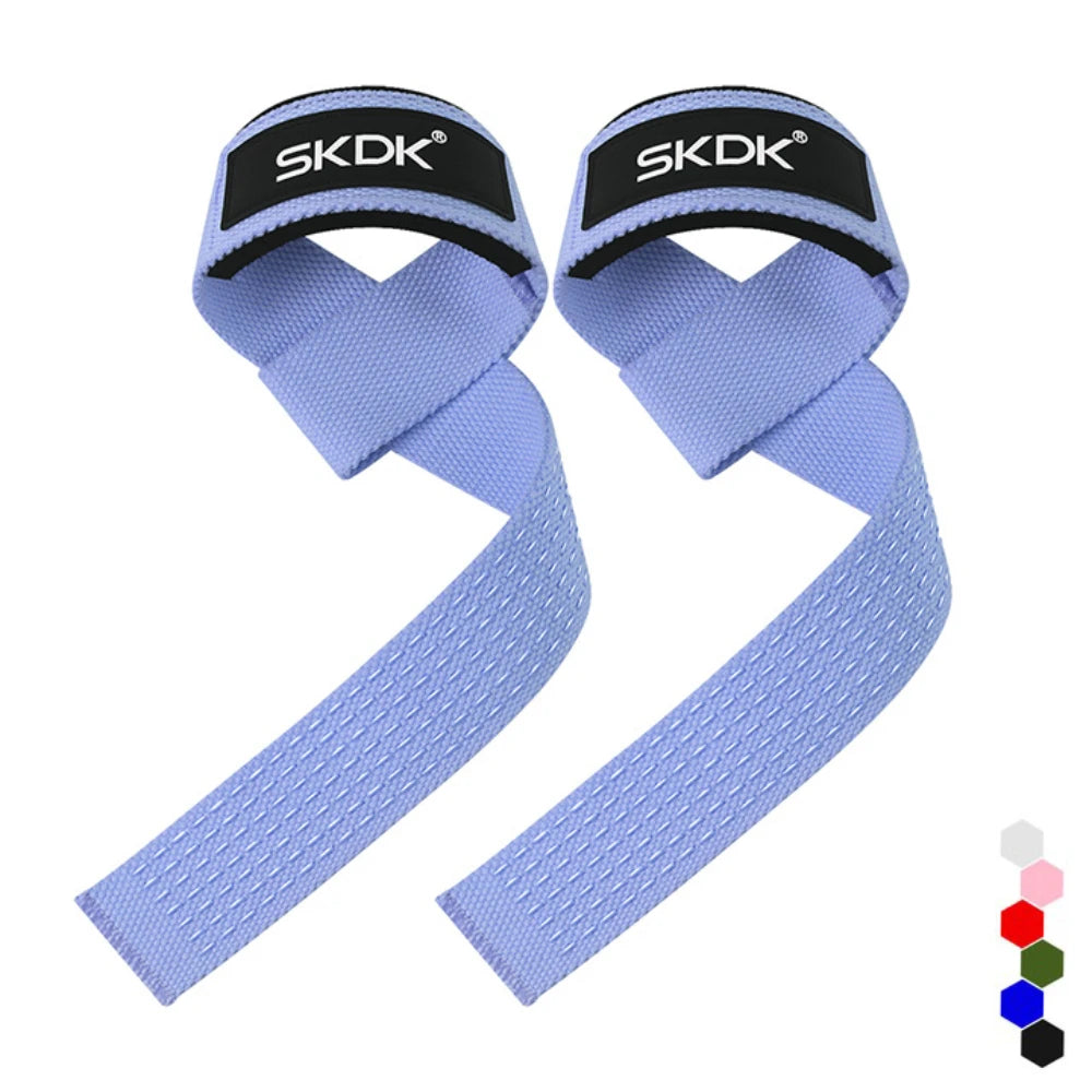 2-Piece Weightlifting Wrist Straps – Adjustable Non-Slip Grip Support  