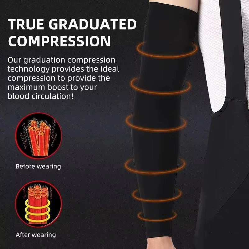 Ice Silk Arm Sleeves – UV Protection for Cycling & Outdoor Sports  