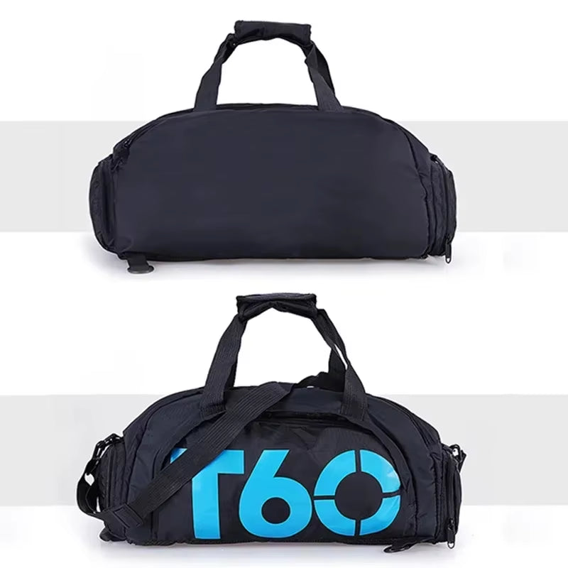 T60 Waterproof Gym Bag – Multifunctional Travel & Training Backpack  
