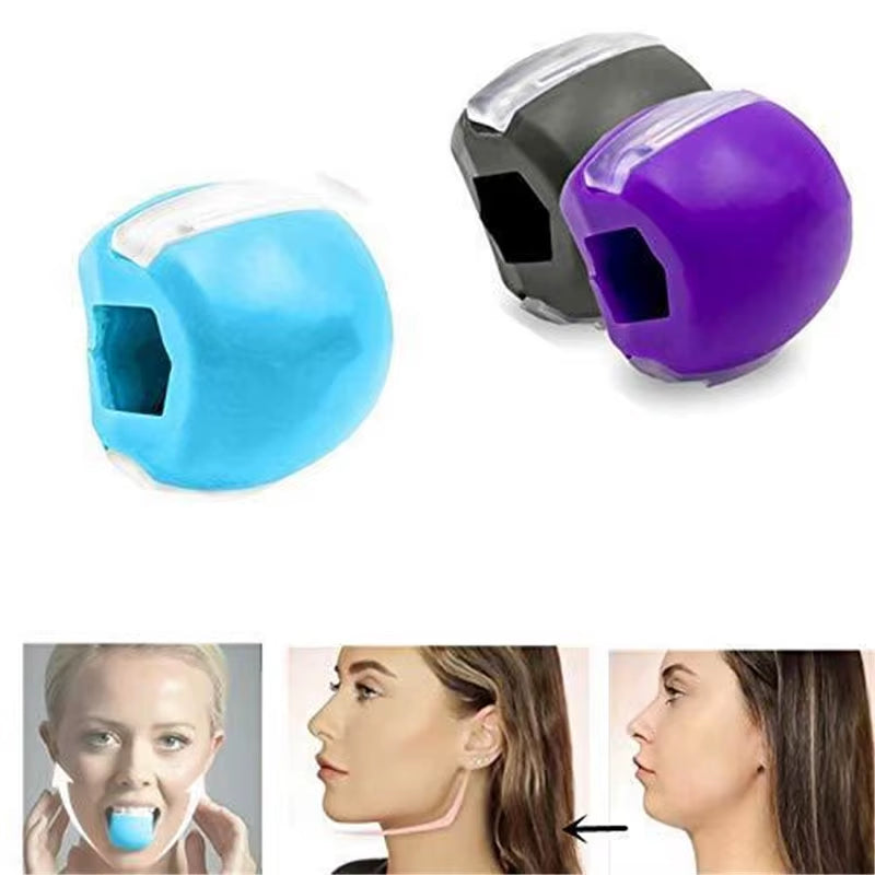 Jawline Fitness Ball – Facial Exerciser for Defined Chin & Toned Face