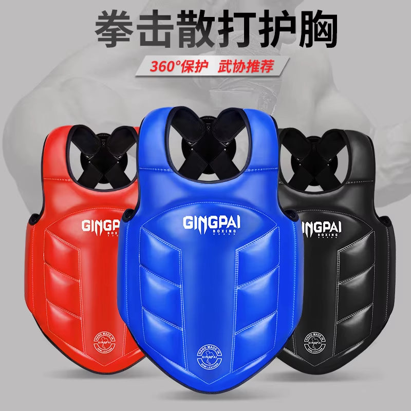 Reversible Chest Guard – Boxing, MMA & Taekwondo Rib Protector  