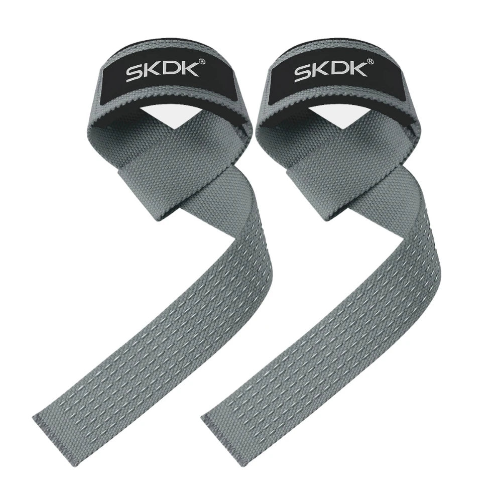 2-Piece Weightlifting Wrist Straps – Adjustable Non-Slip Grip Support  