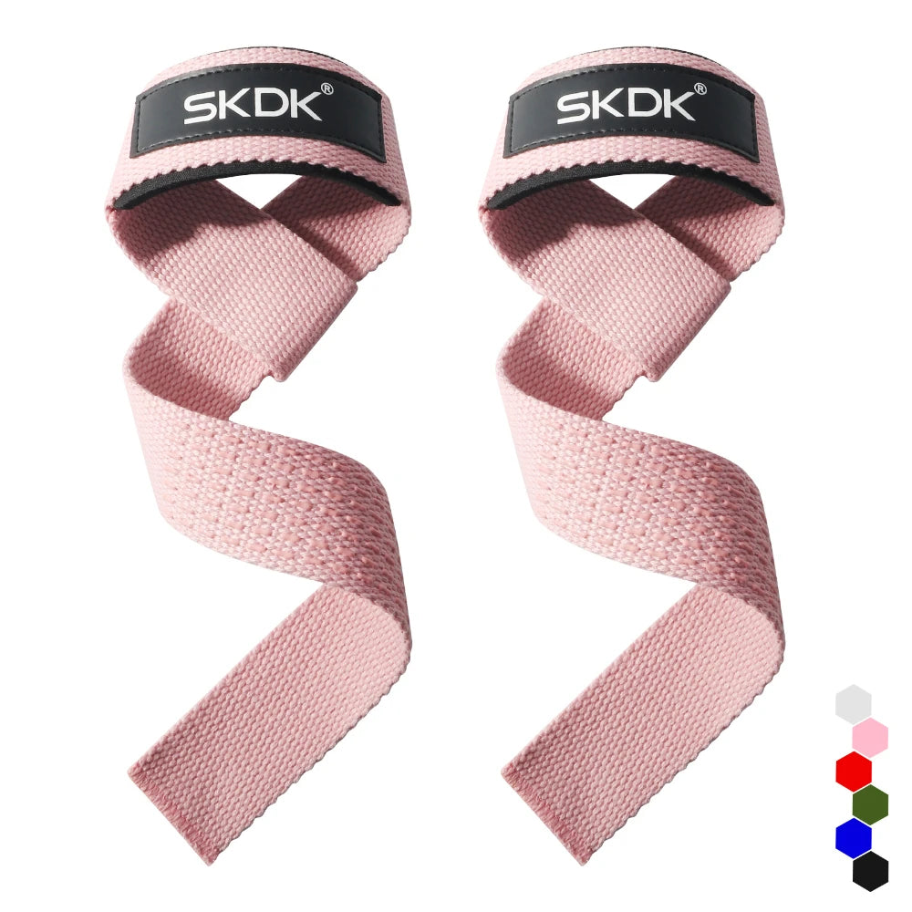 2-Piece Weightlifting Wrist Straps – Adjustable Non-Slip Grip Support  